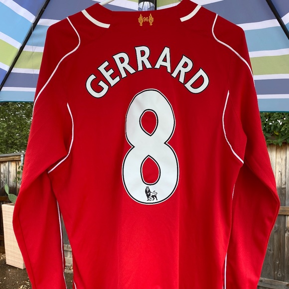 steven gerrard liverpool jersey